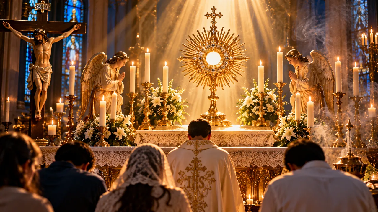 Adoration Prayers — devotional artwork