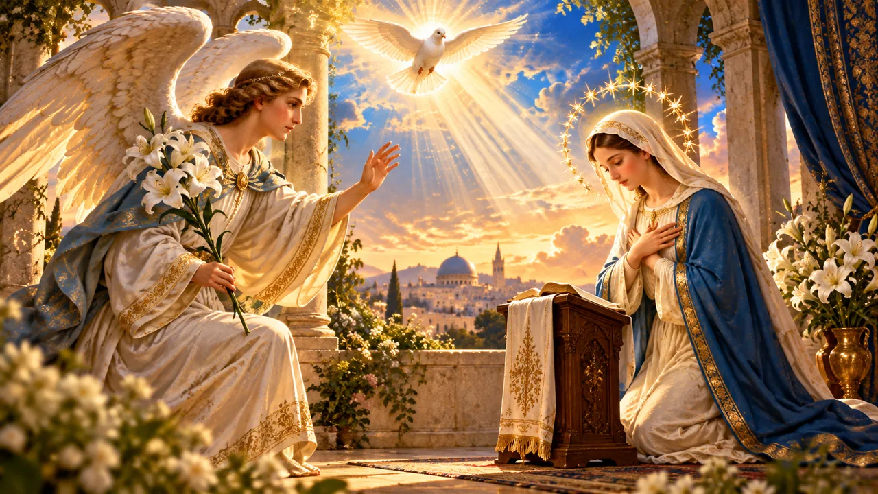 The Angelus — devotional artwork