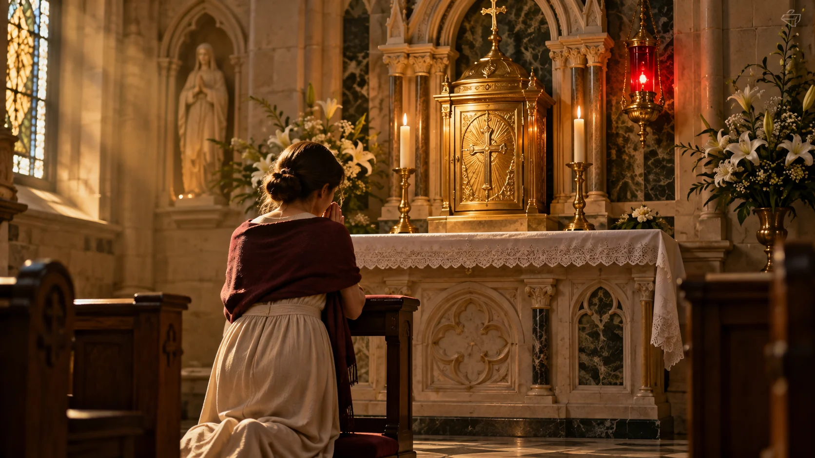 Act of Spiritual Communion — devotional artwork