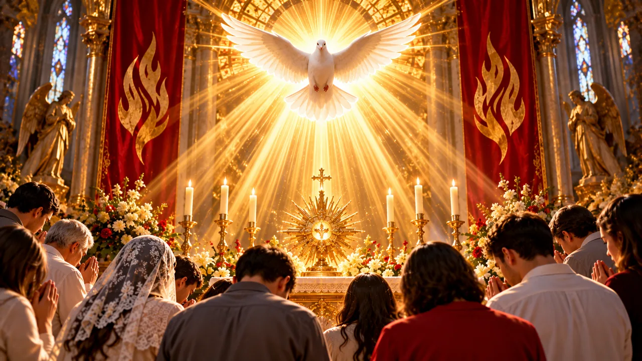 Consecration to the Holy Spirit — devotional artwork