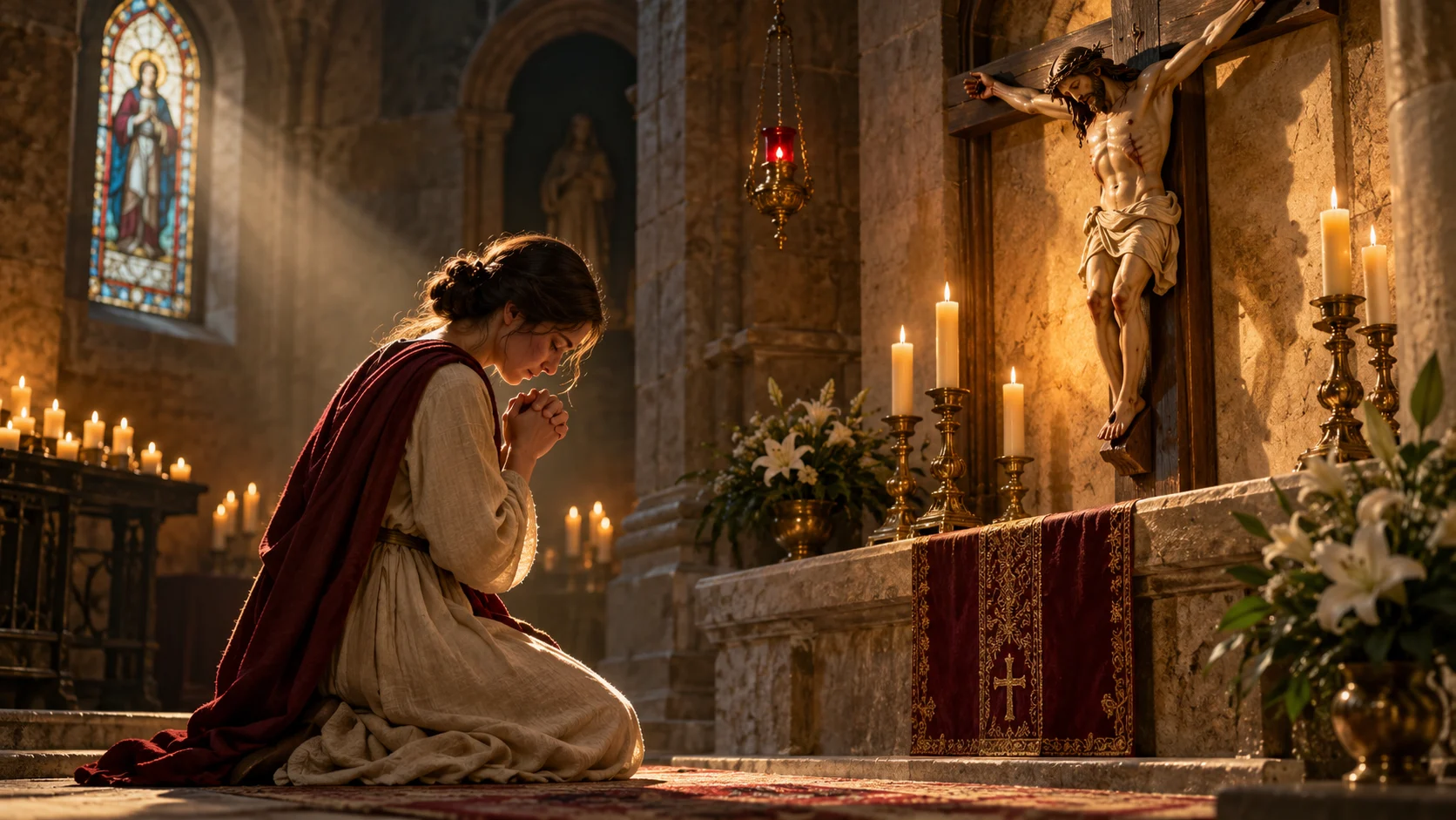Examination of Conscience — devotional artwork