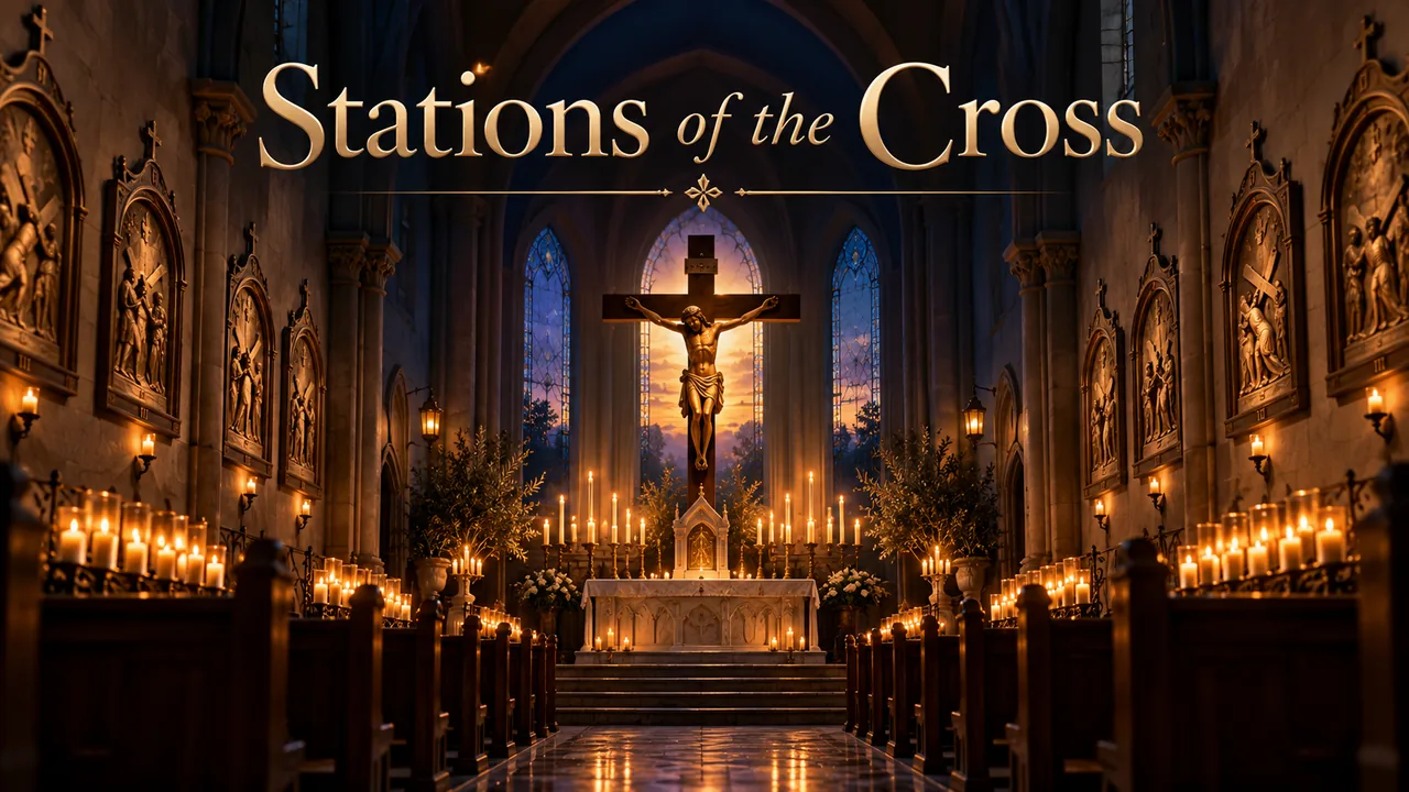 Stations of the Cross — devotional artwork