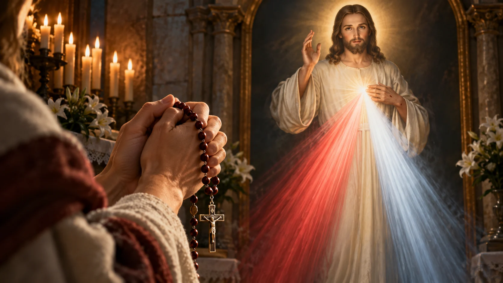 Divine Mercy Chaplet — devotional artwork