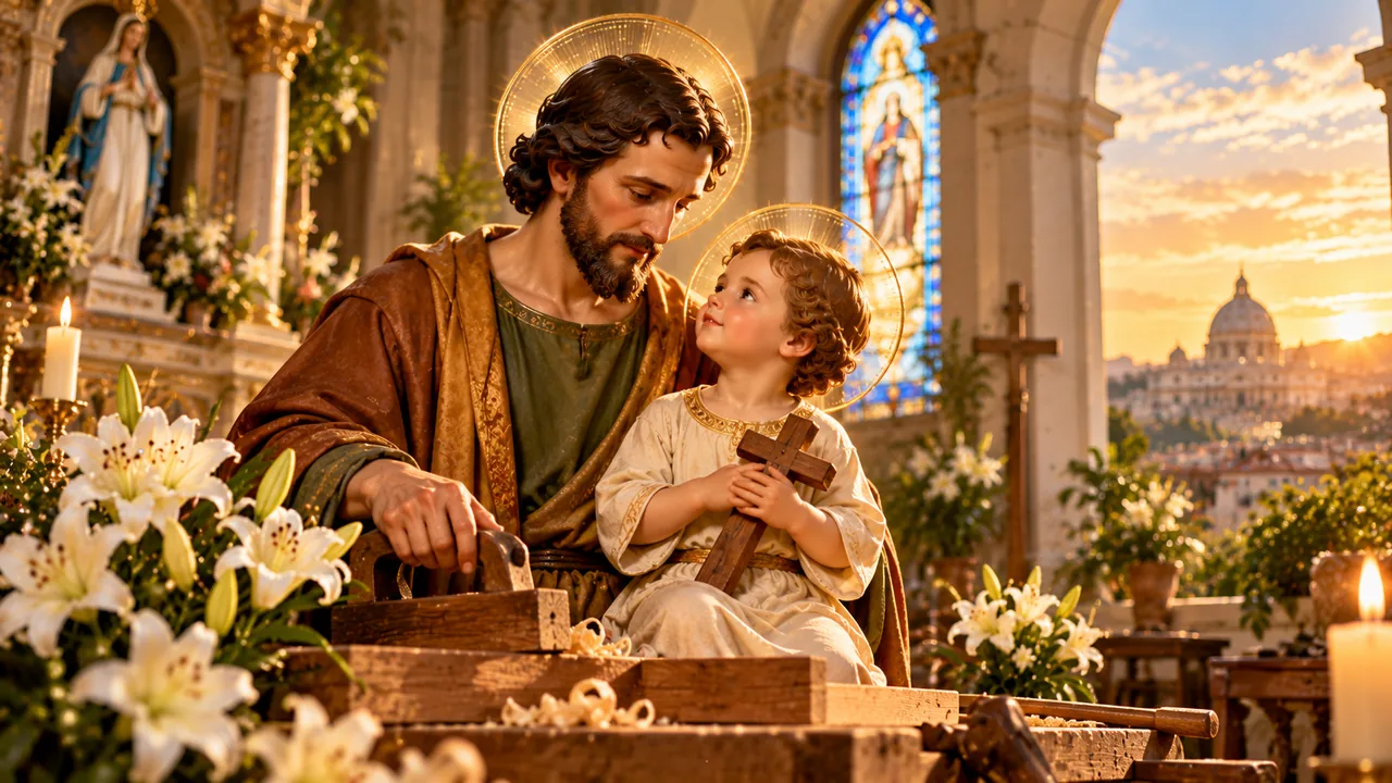 Litany of St. Joseph — devotional artwork