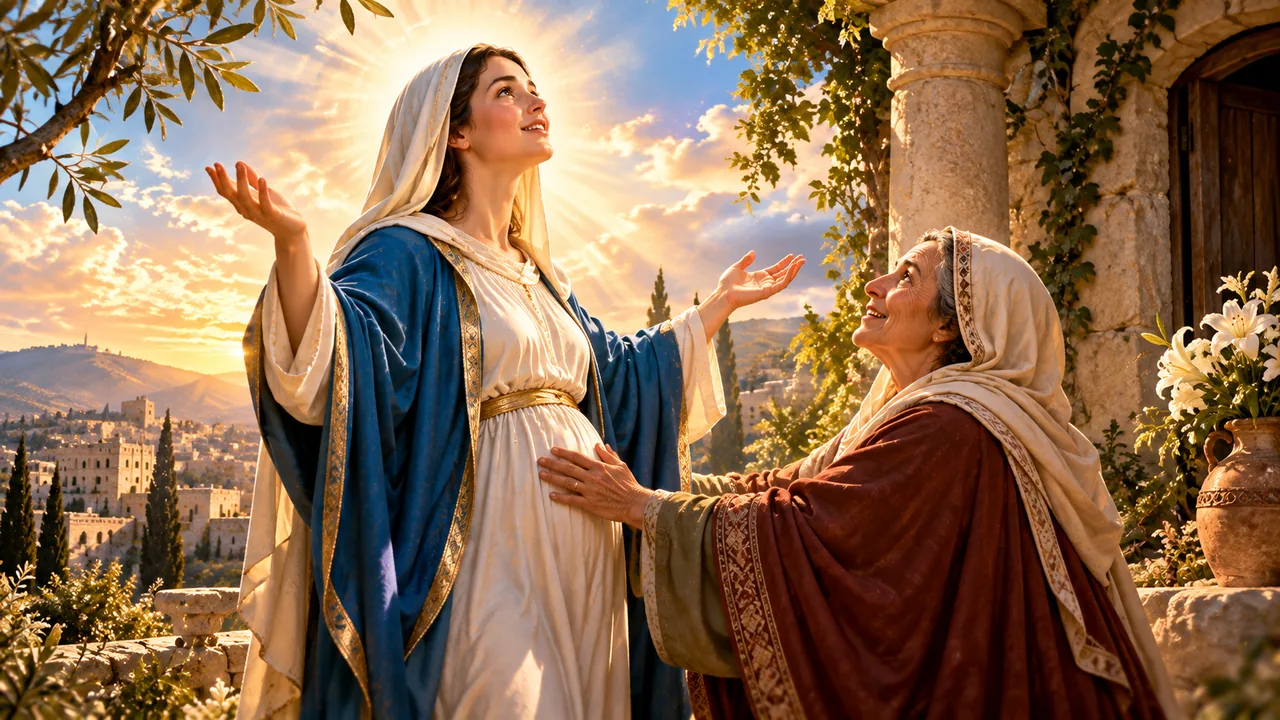 The Magnificat — devotional artwork