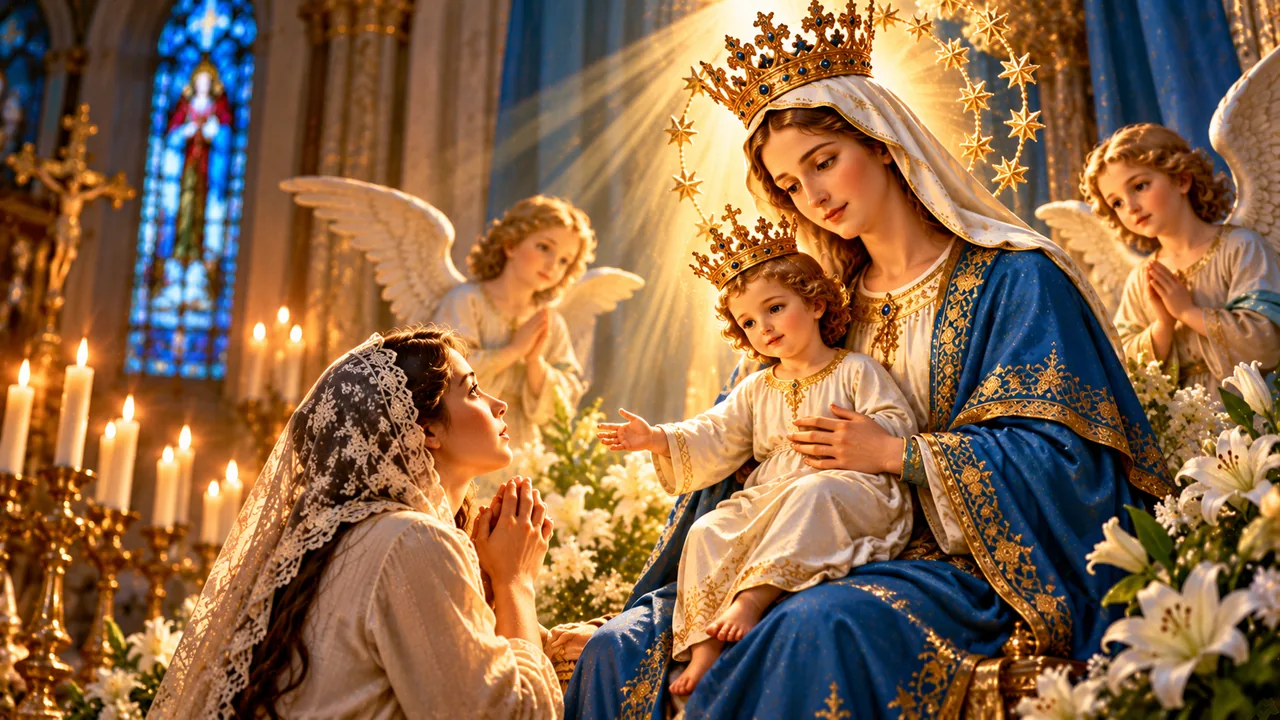 Memorare — devotional artwork