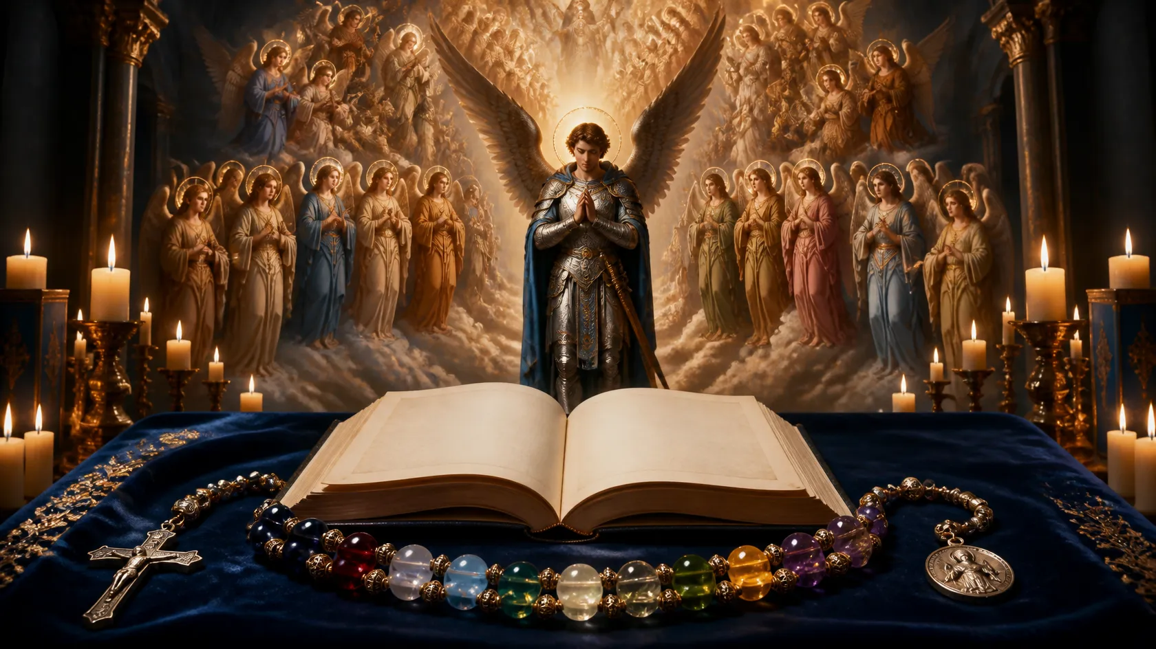 Chaplet of St. Michael — devotional artwork