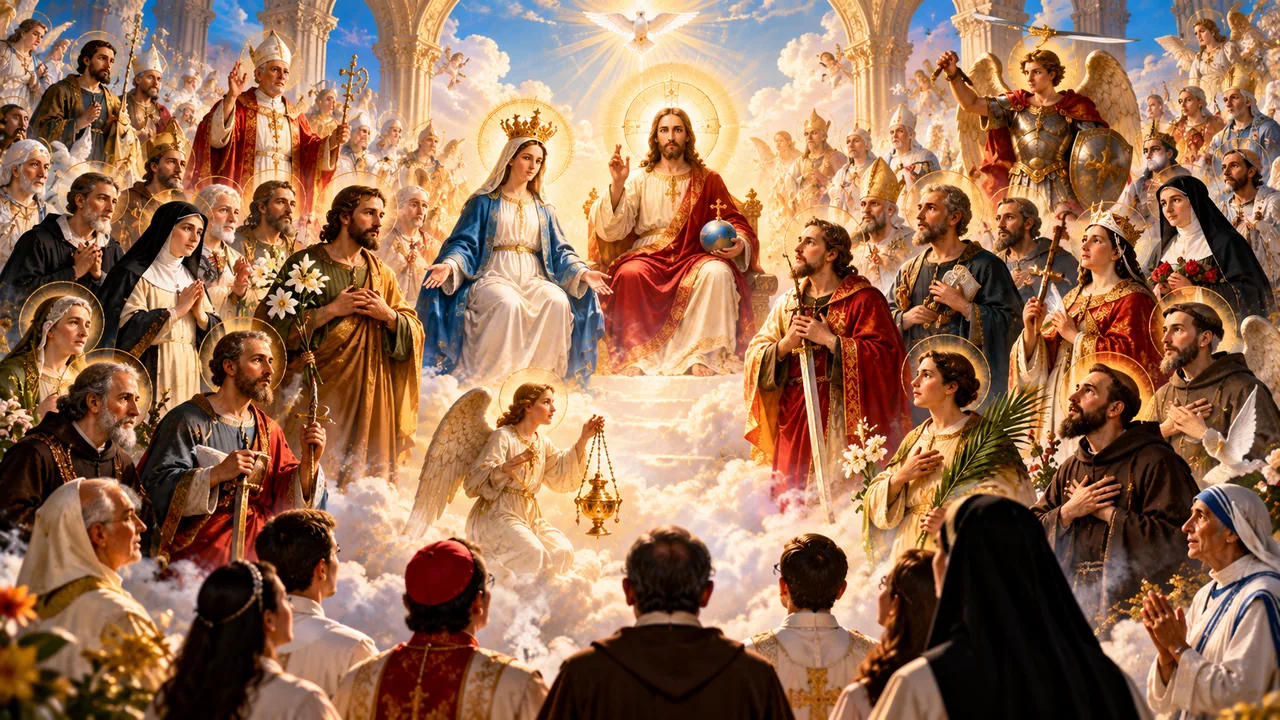 All Saints Novena — devotional artwork