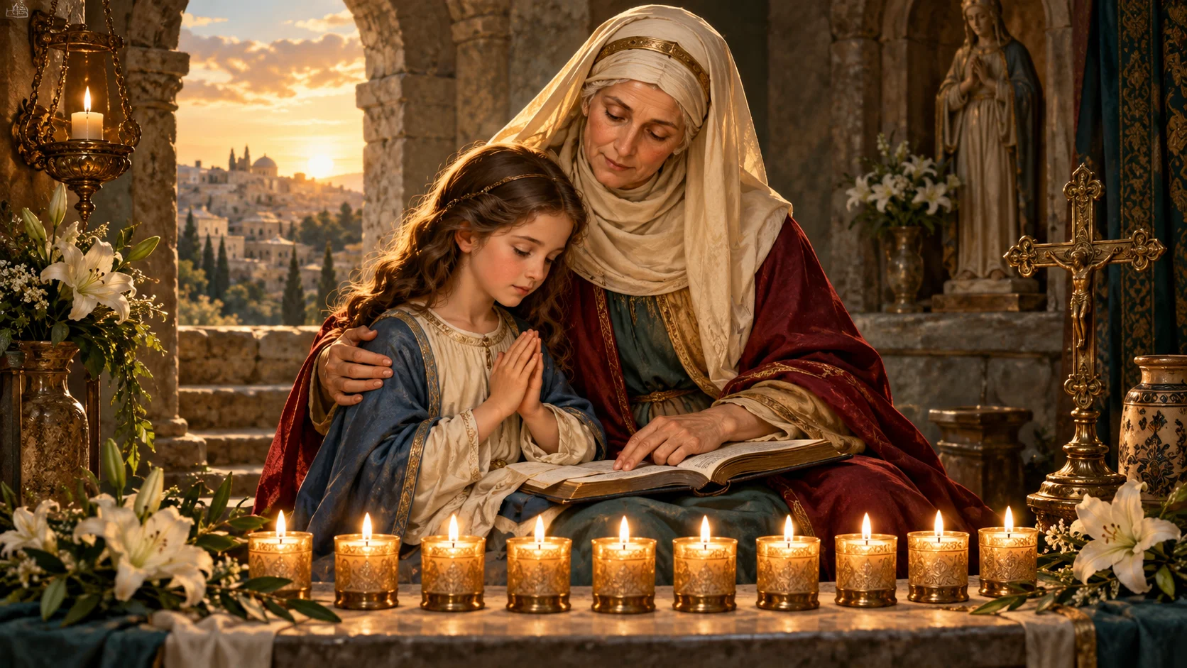 Novena to St. Anne — devotional artwork