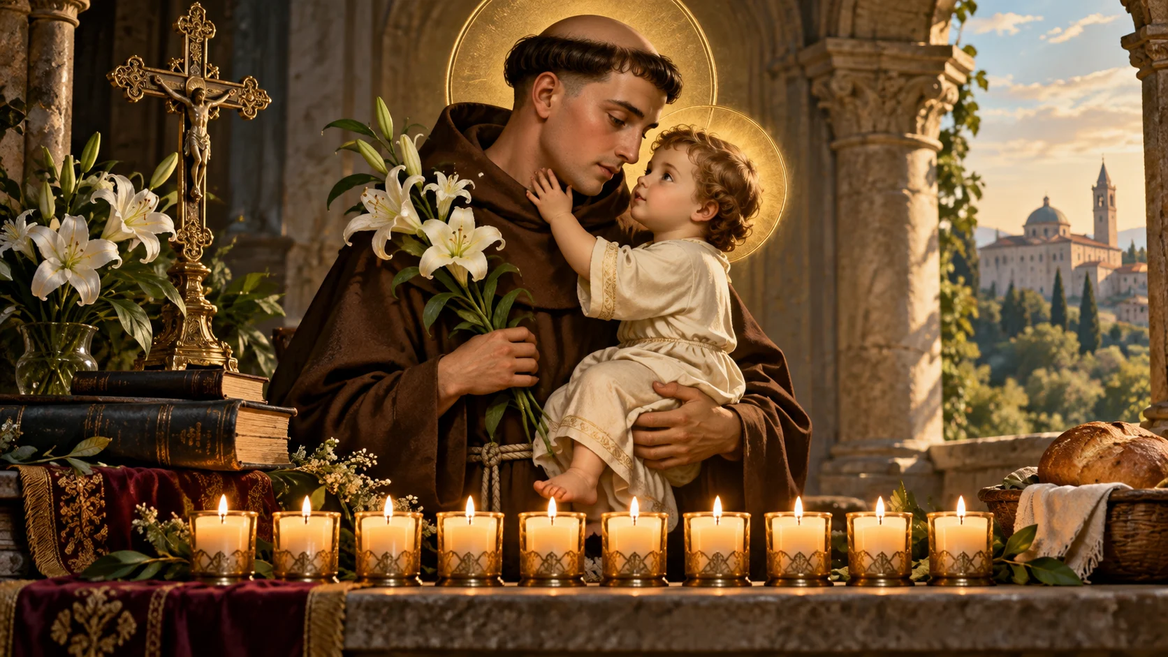 Novena to St. Anthony of Padua — devotional artwork