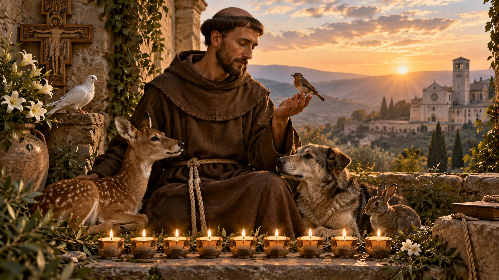 Novena to St. Francis of Assisi — devotional artwork