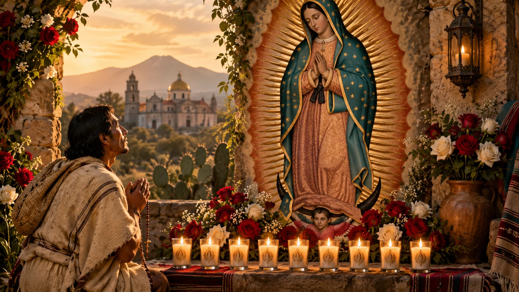 Novena to Our Lady of Guadalupe — devotional artwork