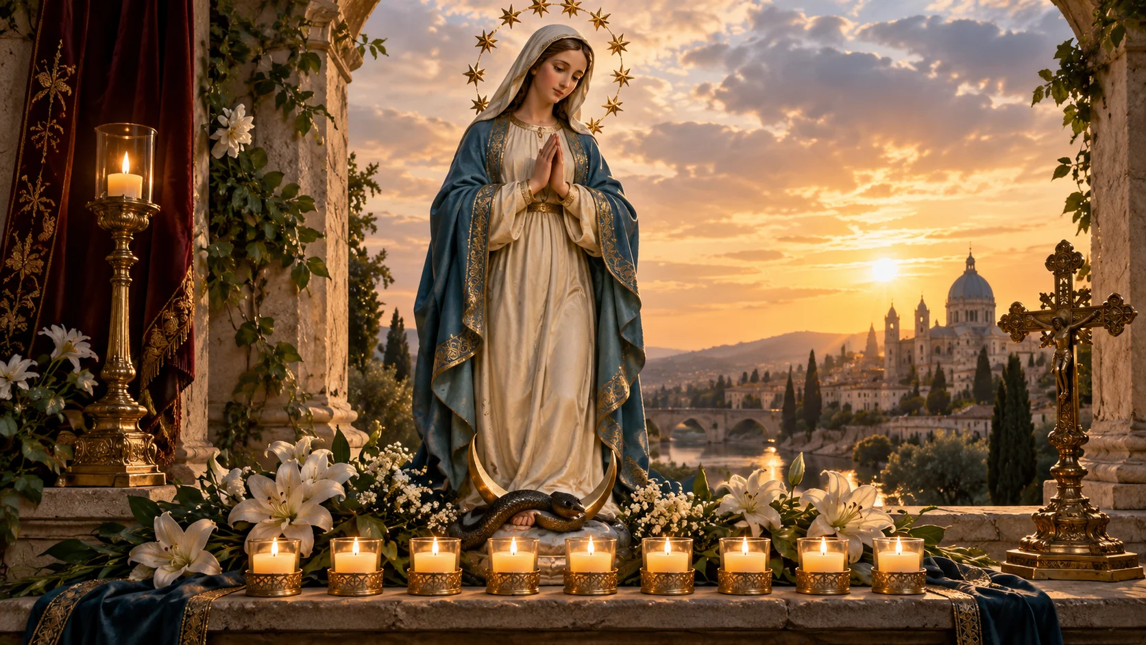 Novena to the Immaculate Conception — devotional artwork