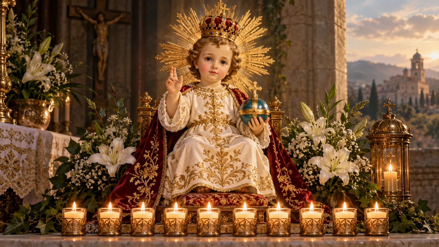 Novena to the Infant Jesus — devotional artwork