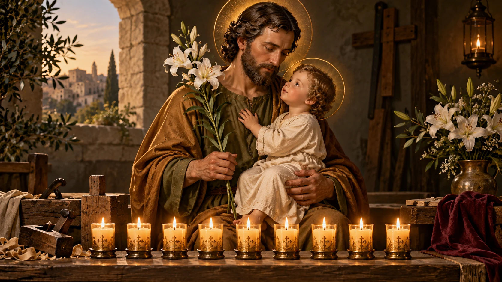 Novena to St. Joseph — devotional artwork