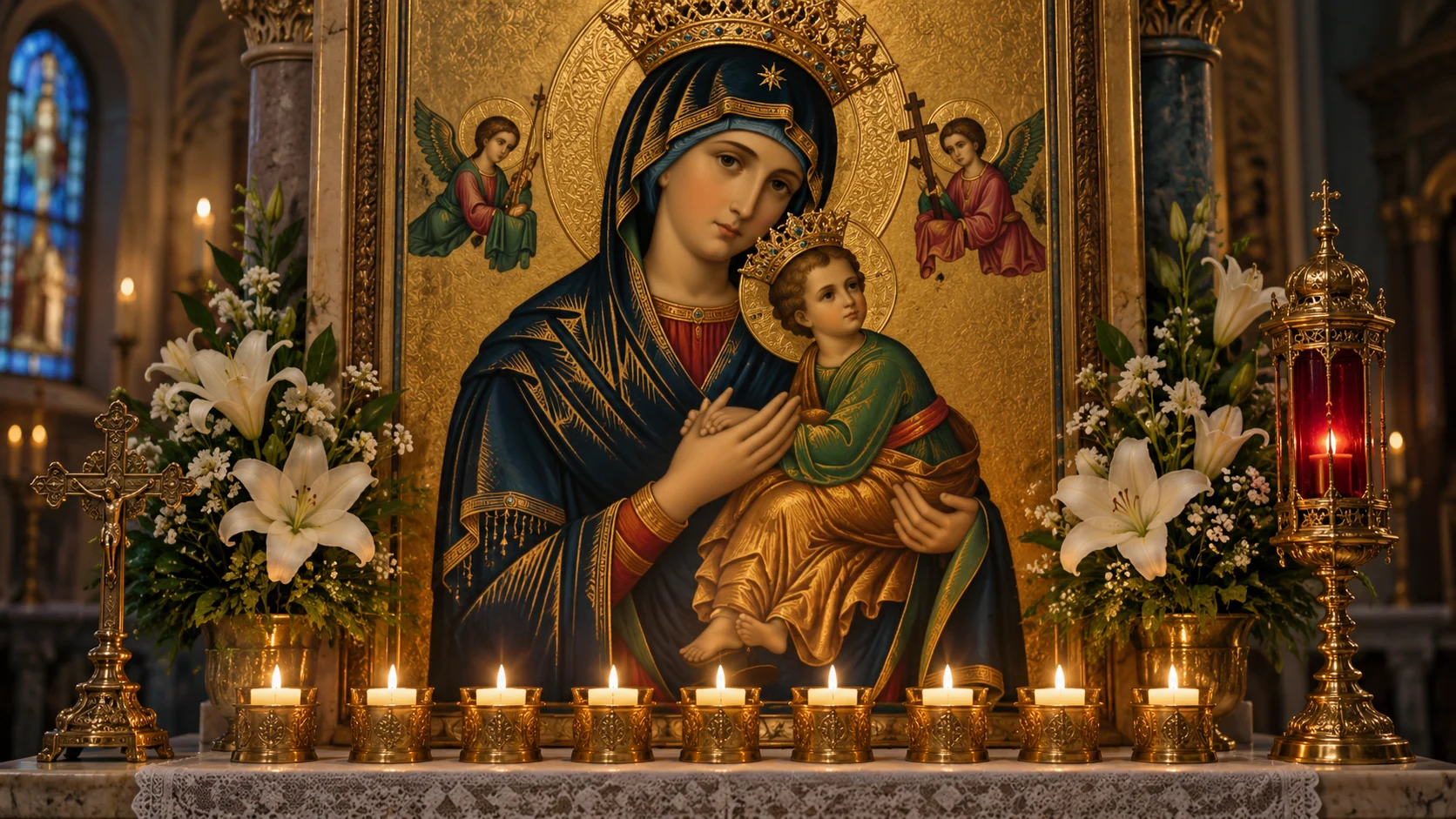 Novena to Our Lady of Perpetual Help — devotional artwork