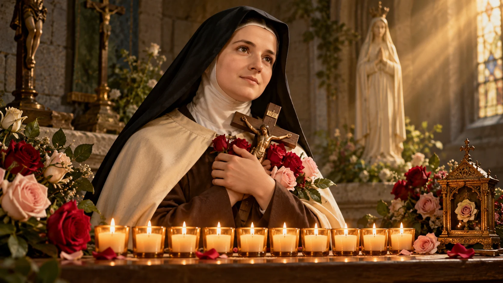 Novena to St. Thérèse of Lisieux — devotional artwork