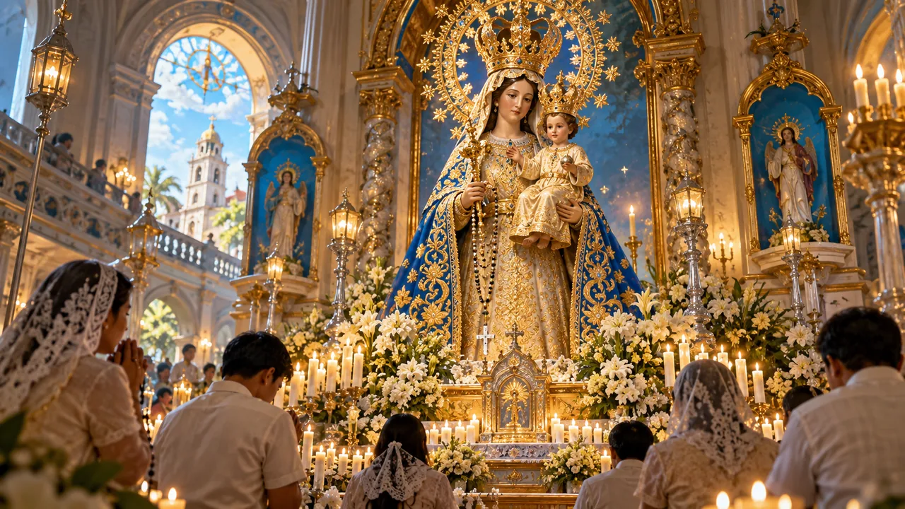 Prayer to Our Lady of Manaoag — devotional artwork