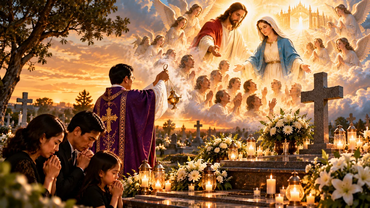 Prayer for all the Faithful Departed — devotional artwork