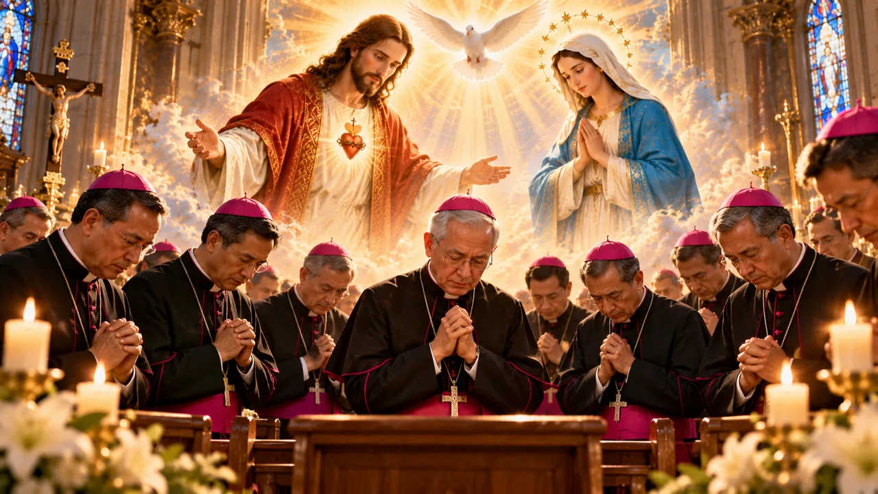 Prayer for Bishops — devotional artwork