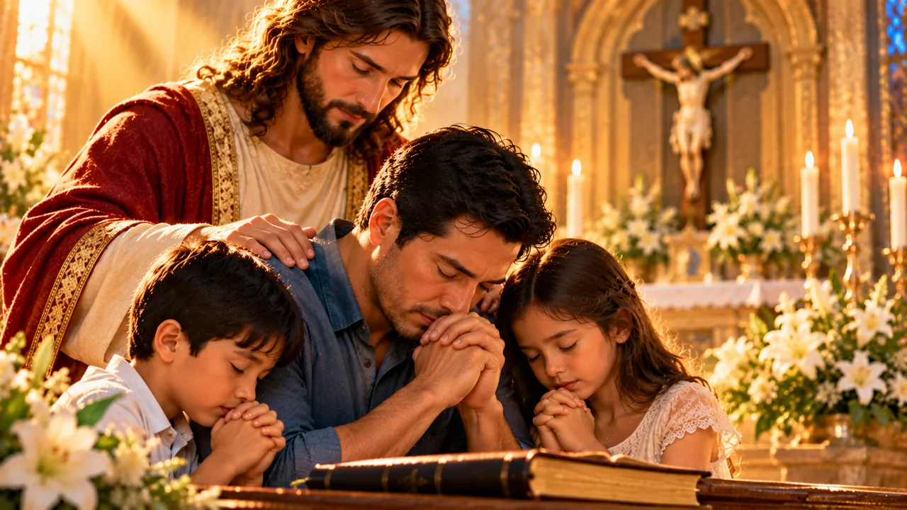 Prayer for Fathers — devotional artwork