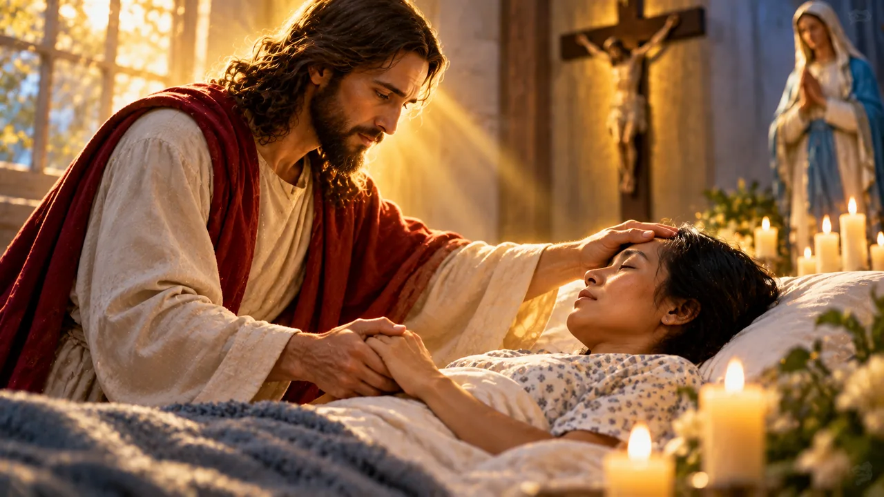 Prayer for Healing — devotional artwork
