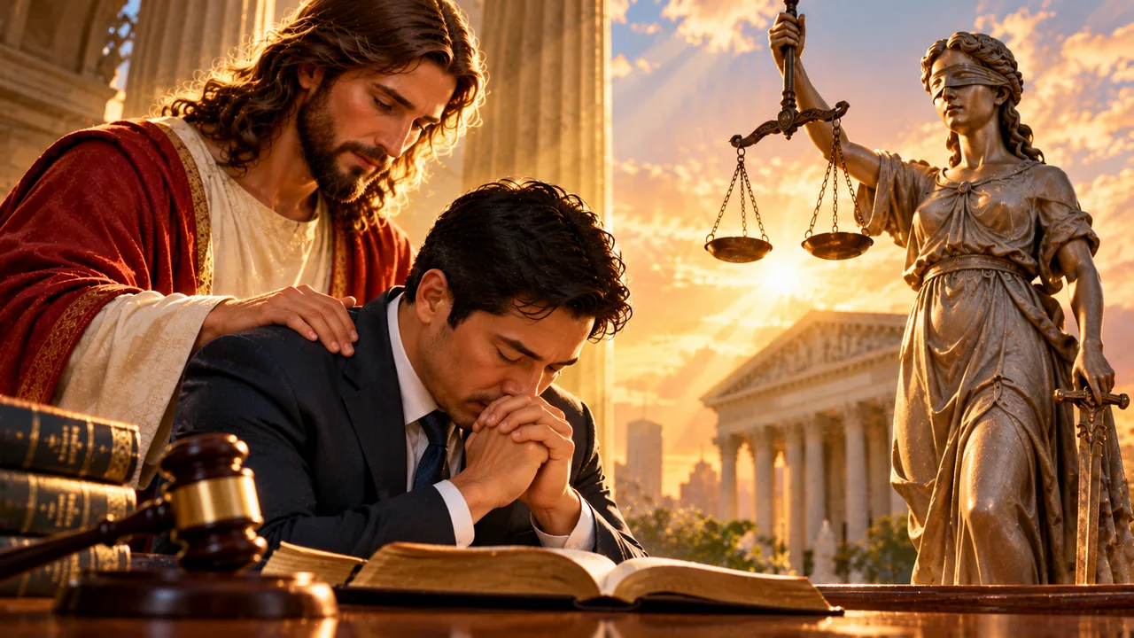 Prayer for Justice — devotional artwork
