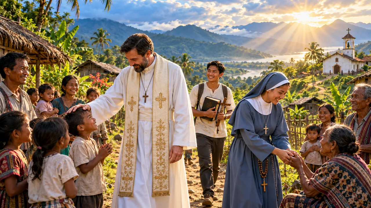 Prayer for Missionaries — devotional artwork