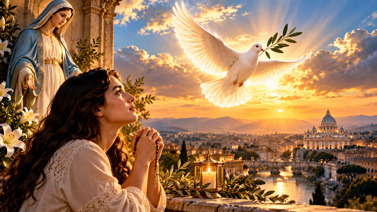 Prayer for Peace — devotional artwork