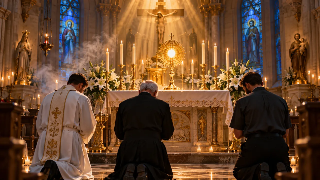 Prayer for Priests — devotional artwork