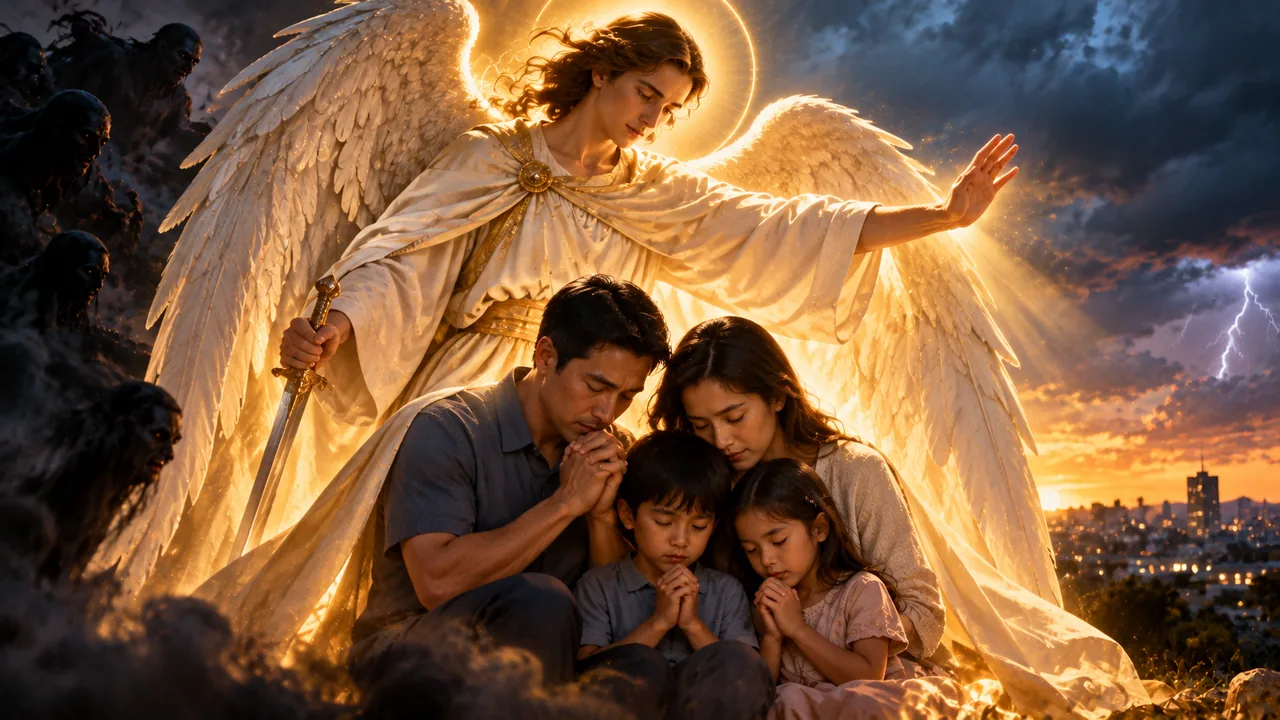 Prayer for Protection — devotional artwork
