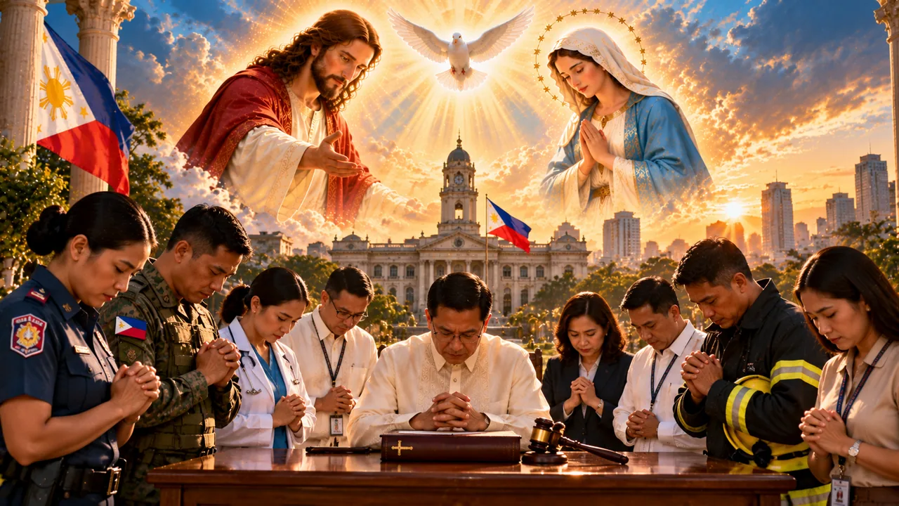 Prayer for Public Servants — devotional artwork