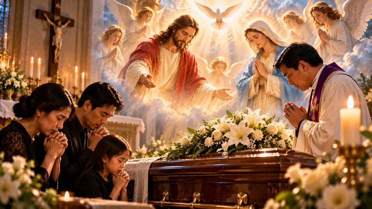 Prayer for the Deceased — devotional artwork