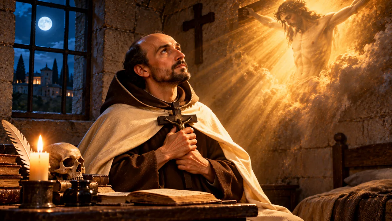 Prayer to St. John of the Cross — devotional artwork