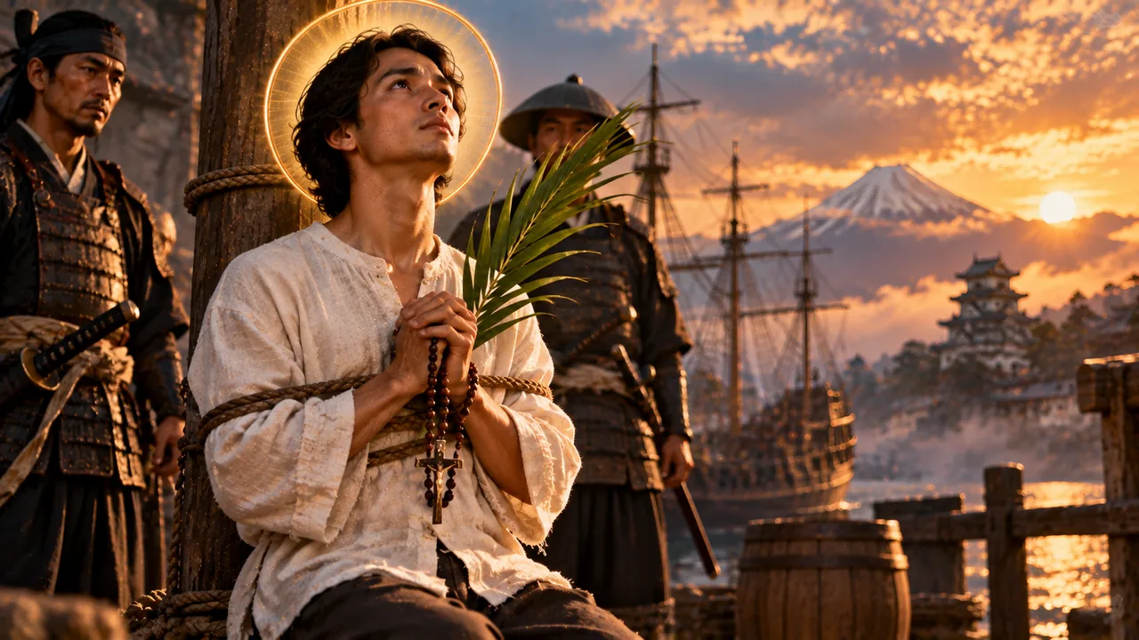 Prayer to St. Lorenzo Ruiz — devotional artwork