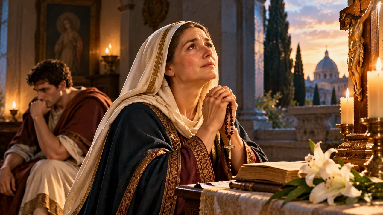 Prayer to St. Monica — devotional artwork