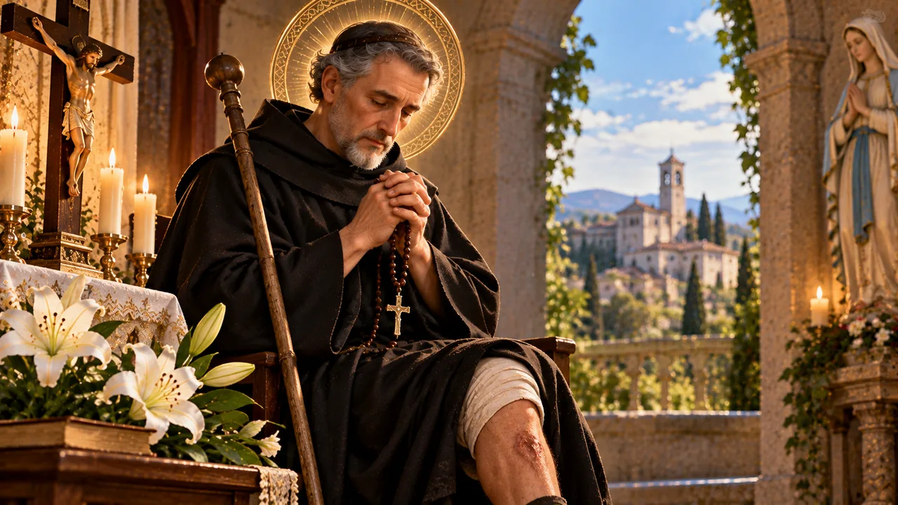 Prayer to St. Peregrine — devotional artwork