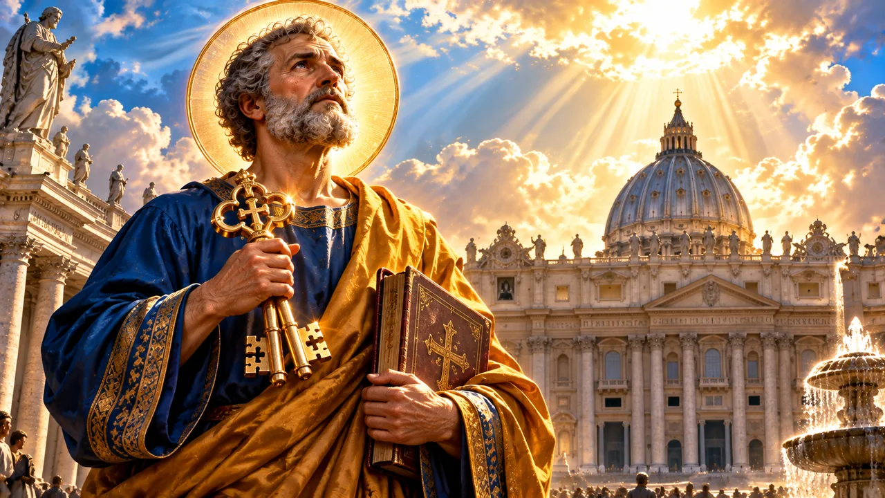 Prayer to St. Peter — devotional artwork