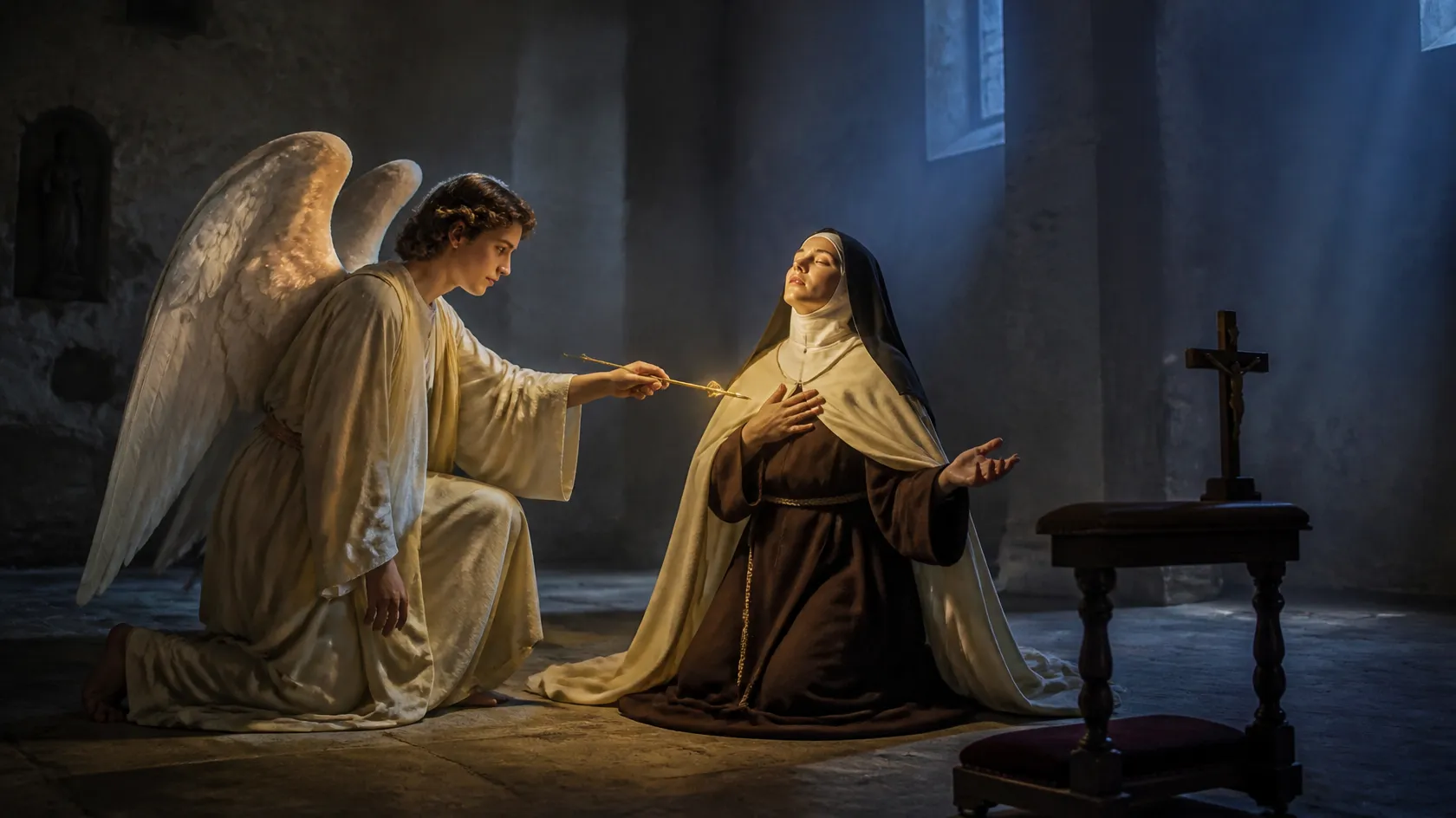 Prayer to St. Teresa of Avila — devotional artwork