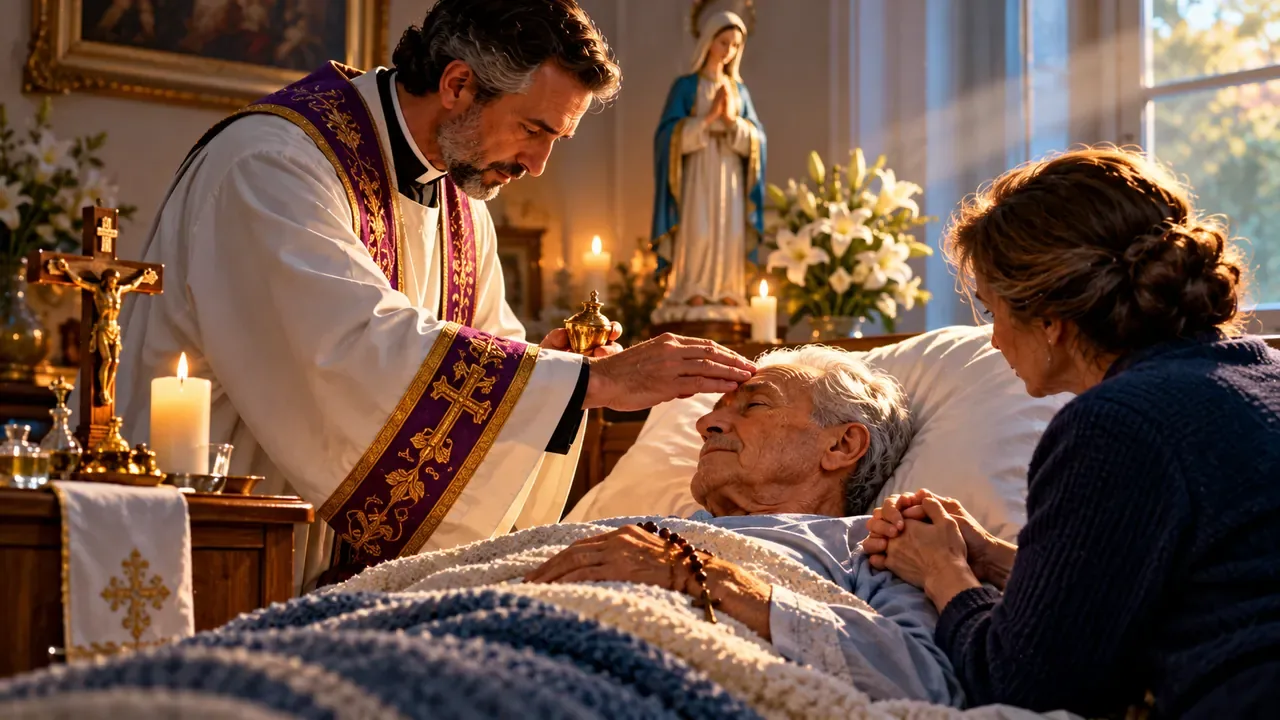 Anointing of the Sick Prayers — devotional artwork