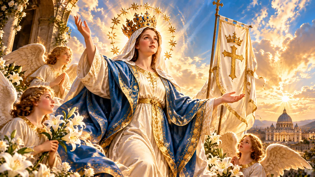 Regina Caeli — devotional artwork