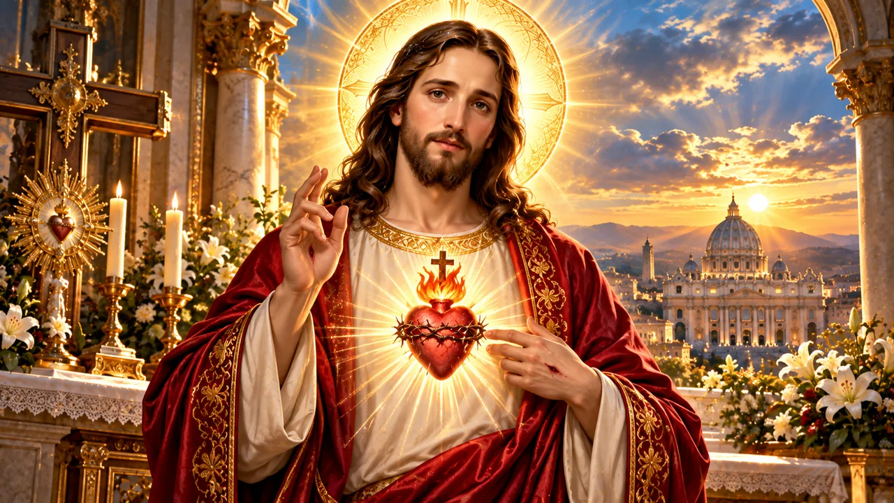 Litany of the Sacred Heart of Jesus — devotional artwork