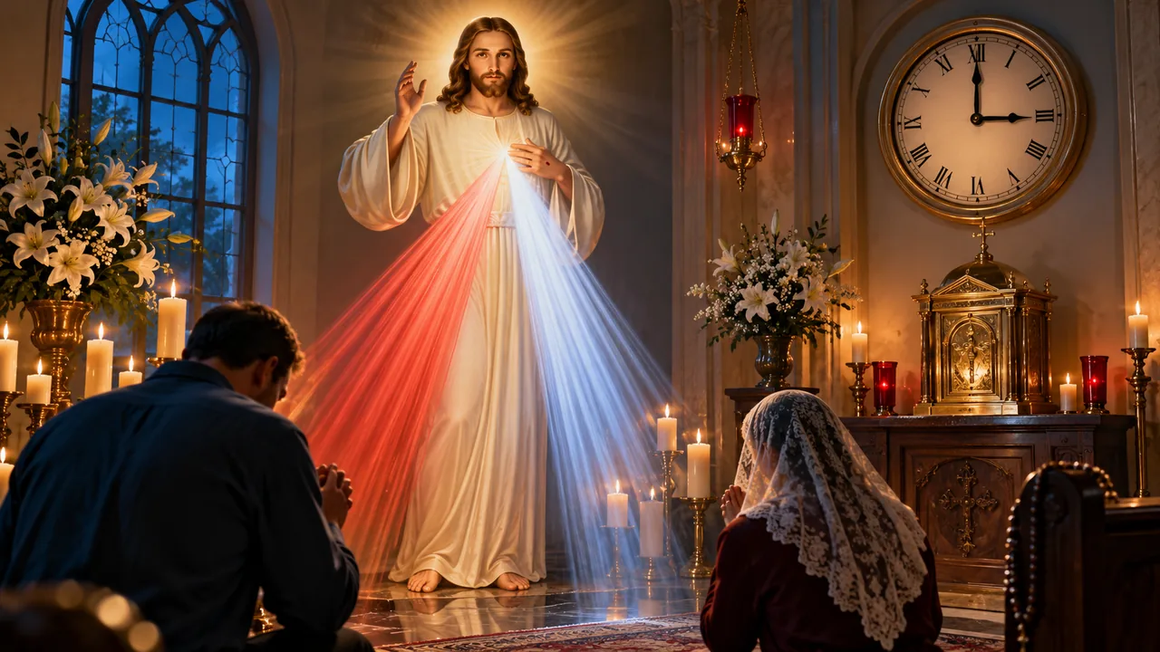 3 O'Clock Prayer (The Hour of Great Mercy) — devotional artwork