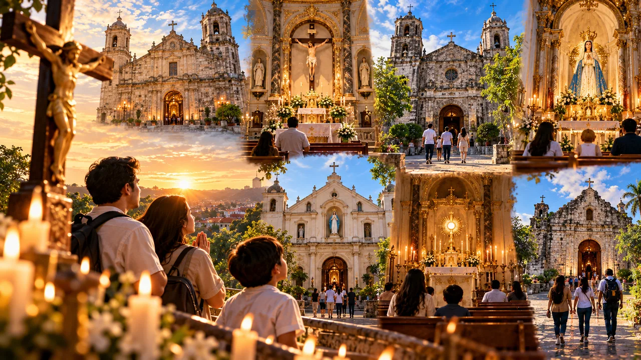 Visita Iglesia Prayer Guide — devotional artwork